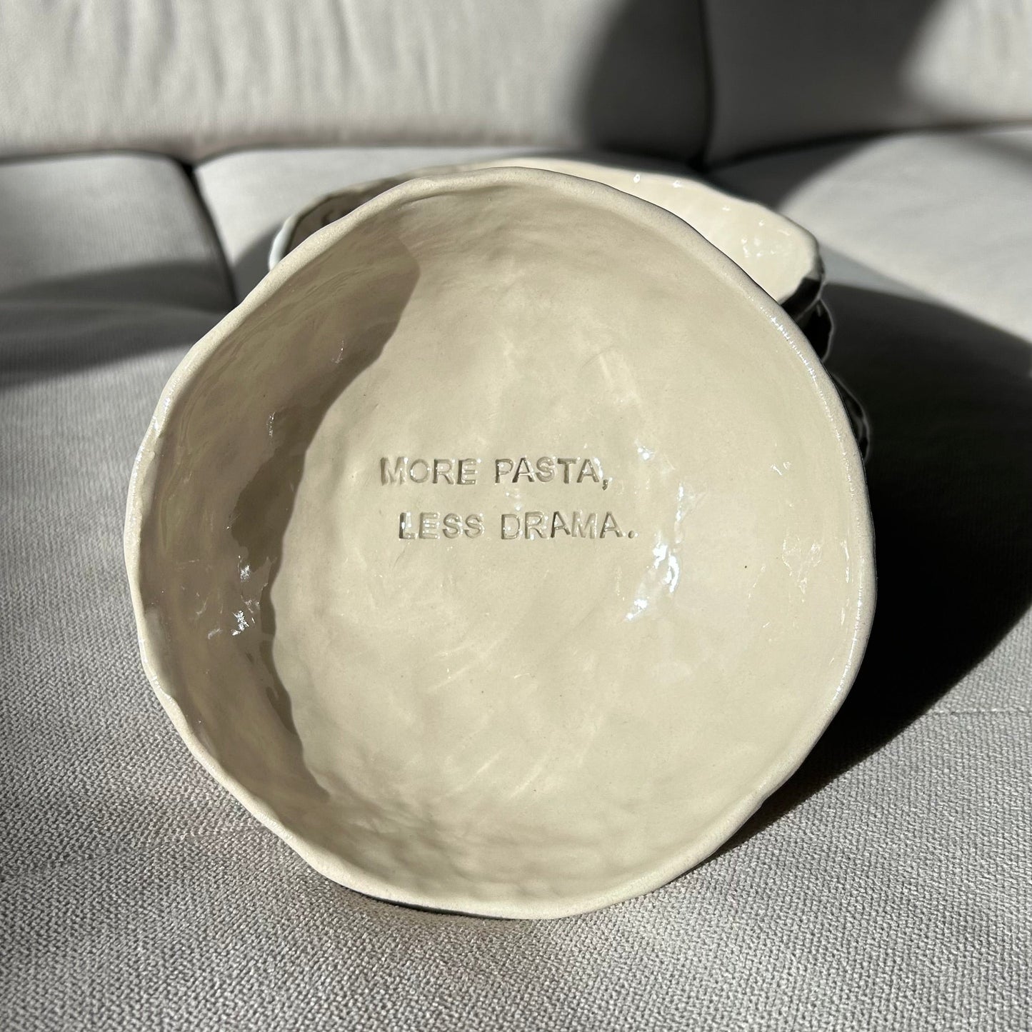 Pasta bowl ๐๐ฐ๐ณ๐ฆ ๐ฑ๐ข๐ด๐ต๐ข, ๐ญ๐ฆ๐ด๐ด ๐ฅ๐ณ๐ข๐ฎ๐ข ๐